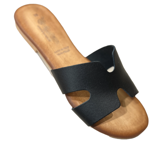 Ciabattine fascia in Pelle