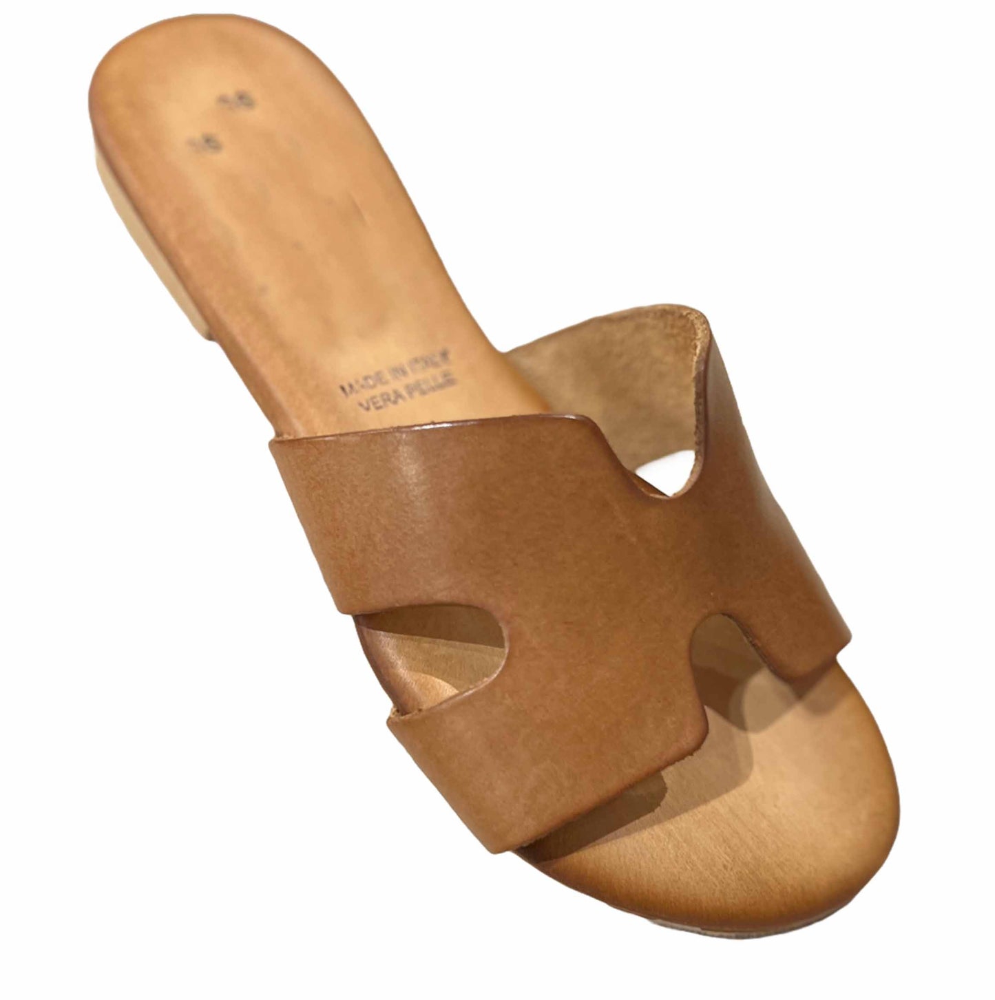 Ciabattine fascia in Pelle